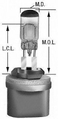 Glühbirnen - Bulbs  Halogen 27W Abblend-Nebelscheinwerfer